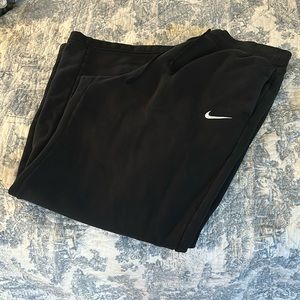Nike wide legged sweat pants